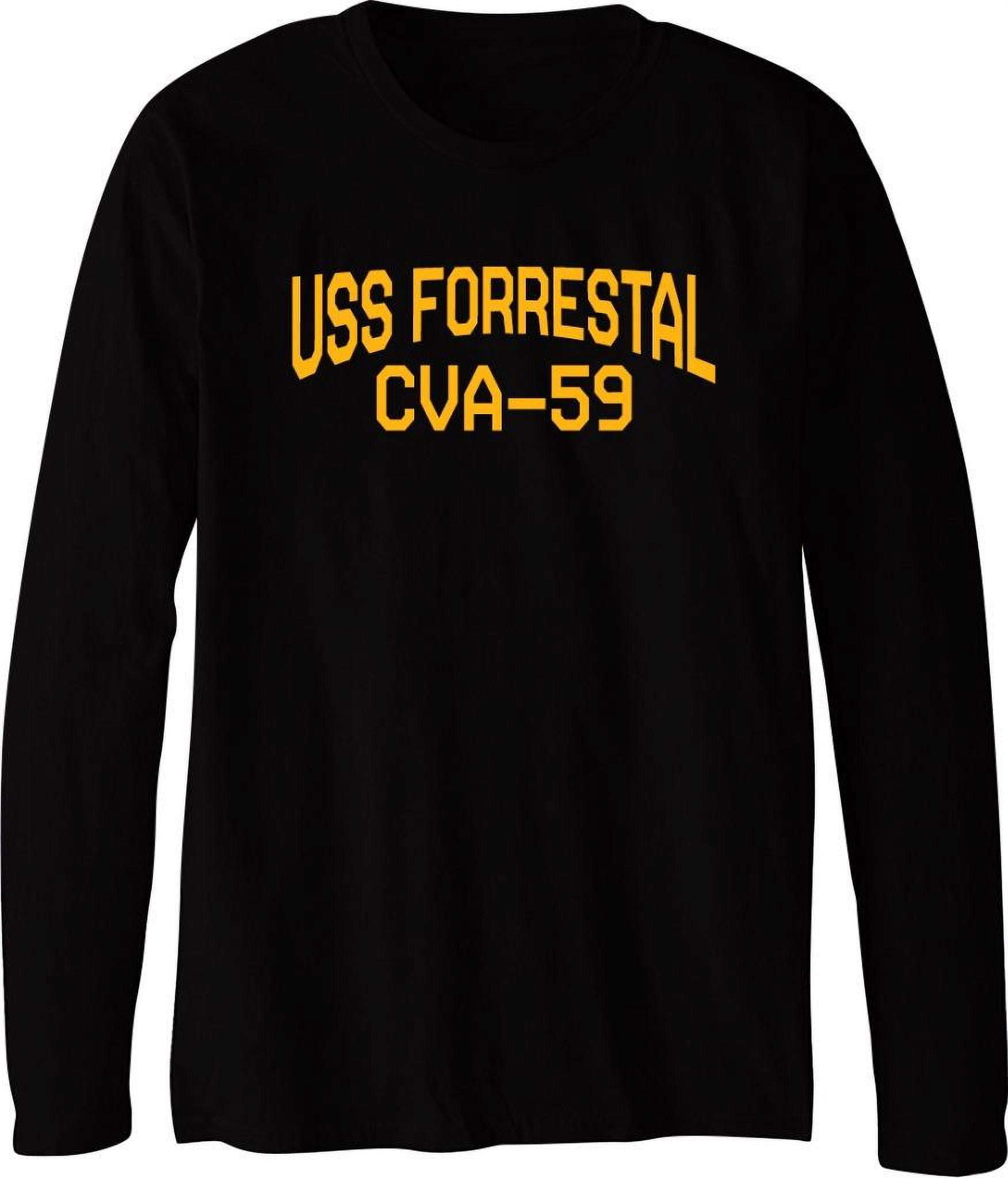 USS Forrestal CVA-59 Aircraft Carrier Supercarrier Standard Size Long ...