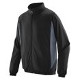 thumbnail image 2 of Augusta S Youth Medalist Jacket Black/Graphite 4391, 2 of 2