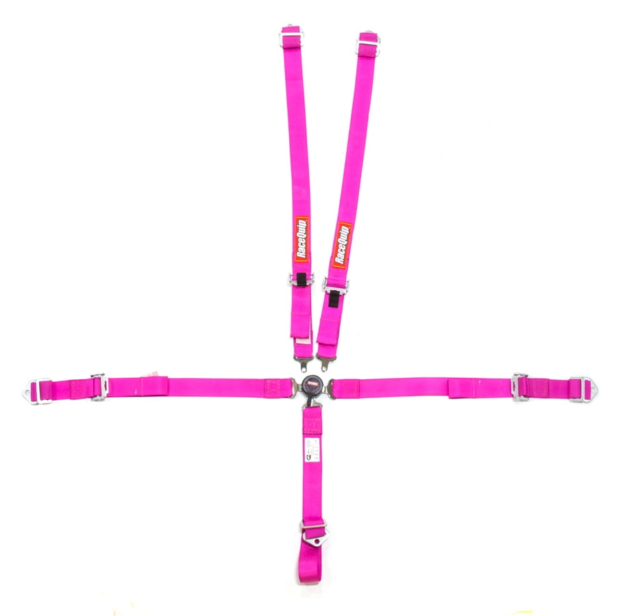 RaceQuip 709089 JR L & L 5PT HARNESS SET PINK main image 0