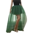 thumbnail image 2 of Gamivast Cocktail Dresses for Women Sleeveless Mini Dress V-Neck Prom Dress Sequin Top Tiered Tulle High Low Hem Evening Party Gowns, 2 of 5