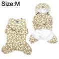 thumbnail image 2 of Waterproof Puppy Dog Raincoats with Hood for Small Medium Dogs,Four-Leg Design , Lightweight Jacket, 2 of 6