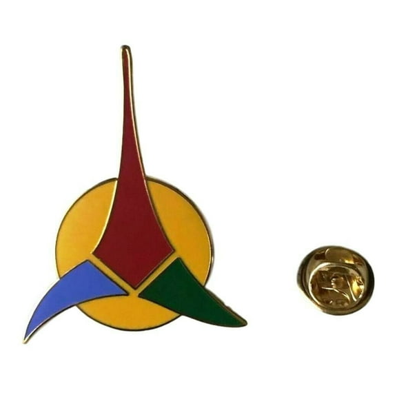 Star Trek Original Movie Klingon Empire Large Tri-Foil Metal Pin