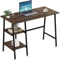 thumbnail image 1 of 43 Inch Computer Modern Student Writing Home-Office, Ladder Desk, Coffee+Black Leg, 1 of 8