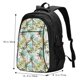 thumbnail image 5 of Balery Watercolor Palm Tree Mochila con carga USB para hombre y mujer - Mochila impermeable y antirrobo para portátil con puerto USB para viajes, trabajo, estudios y universidad, 5 of 7
