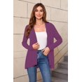 thumbnail image 2 of Witsmile Women's Lightweight Open Front Cardigans Long Sleeve Soft Casual Drape Fall Cardigan, 2 of 6