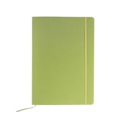 Fabriano Ecoqua Plus Stitch-Bound Notebook, 8.3 x 11.7, A4, Graph, Lime