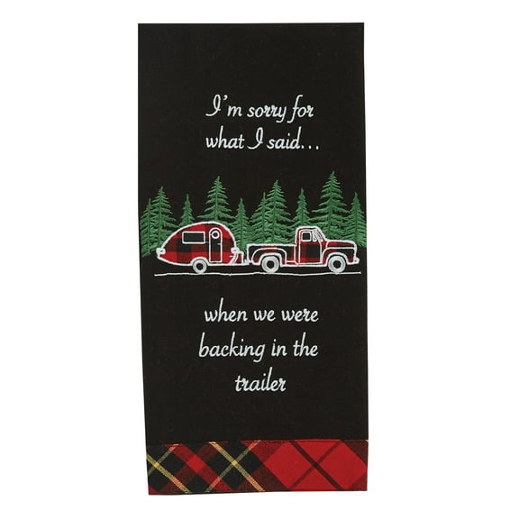 Park Designs I'm Sorry Appliqued Dishtowel Set of 2