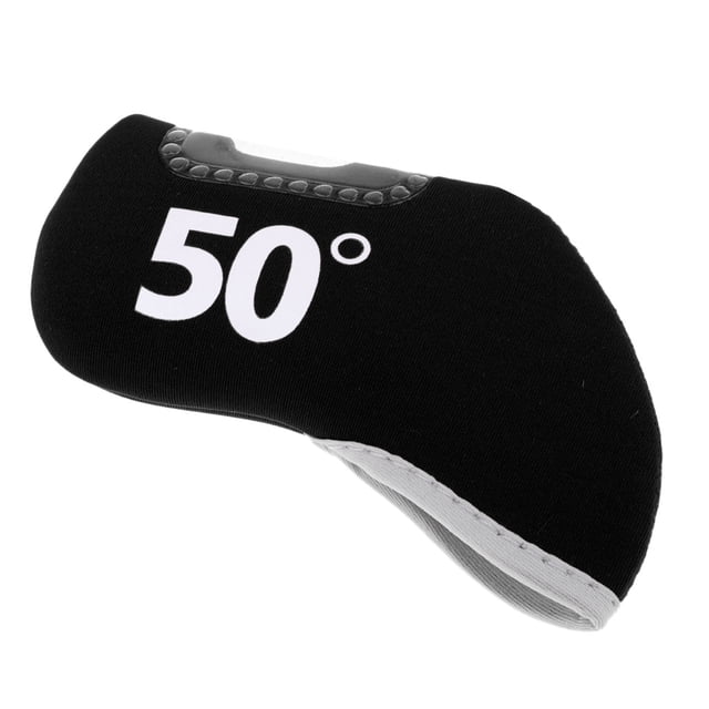 Cubierta de la cabeza del hierro de golf Sunnimix 50 gra Negro