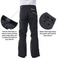 thumbnail image 6 of Alpine Swiss Mens Waterproof Ski Snowboarding Pants Insulated Winter Snow Pants, 6 of 7