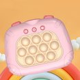 thumbnail image 4 of Juego Rápido De Empuje Pop Mole Whacker Toy 4 Modo de juego con luz de sonido para niños y niñas (rosa), 4 of 6