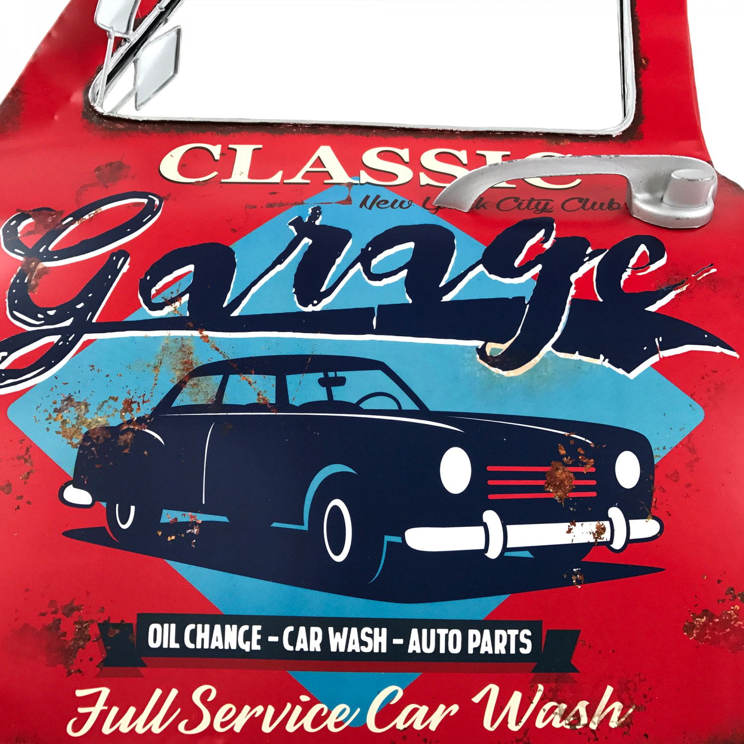 Service de Camion Ol322ay Plaque en m/étal Vintage pour Garage d/écoration dint/érieur Joli Cadeau L Peinture Originale Mancave