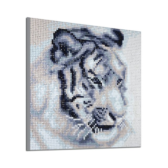 Bordado de diamantes de dibujos animados Animal Diamante de imitación punto de cruz DIY cristal arte costura hogar Oficina bordado pintura kenally JJ19120-01