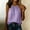 A1 Light Violet, variant on Women's Summer Tank Blouse Halter Top Button Hem Shirts Light Weight Shirts Flowy Shirts Cotton Linen Shirts Dressy Fashion Top Racerback Tops Boho Mexican Shirts Ladies Blouses Crewneck Shirt