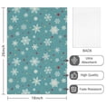 thumbnail image 2 of 2 Pcs Funny Kitchen Towels,Blue Christmas Snowflake and Star Pattern Microfiber Dish Towels,Kitchen Tea Towels,Kitchen Towel Set (18" X 26"), 2 of 7
