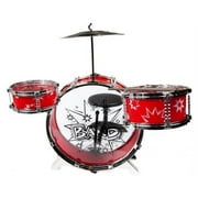 World Tech Toys Big Band Drum Set (Colors May Vary)
