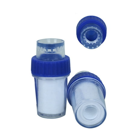 

Citystores Water Filters Fit Most Faucet Remove Odor PP Water Filters Adapter Kitchen Water Purifier for Vegetables Blue