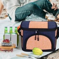 EARKITY Insulated Lunch Bag, Leakproof Thermal Bento Lunch Box, Portable Lunch Box Small Cooler Bag, Soft Collapsible Reusable Insulated Lunch Tote for Everyday Work Travel Office School