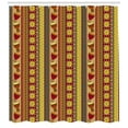 thumbnail image 3 of Ambesonne African Shower Curtain, Djembe Drums Geometric, 69"Wx84"L, Multicolor, 3 of 3