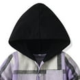 thumbnail image 6 of UAYOTSE Toddler Baby Boy Clothes Long Sleeve Tie Dye Hoodie Sweatshirt Top + Jogger Pants Outfit Set Fall Winter Sweatsuit(6-7 Years,P54-Purple), 6 of 6