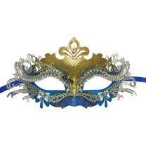 Shiny Rhinestone Masquerade Carnival Party Accessory for Men and Women Elegant Halloween Decoration
