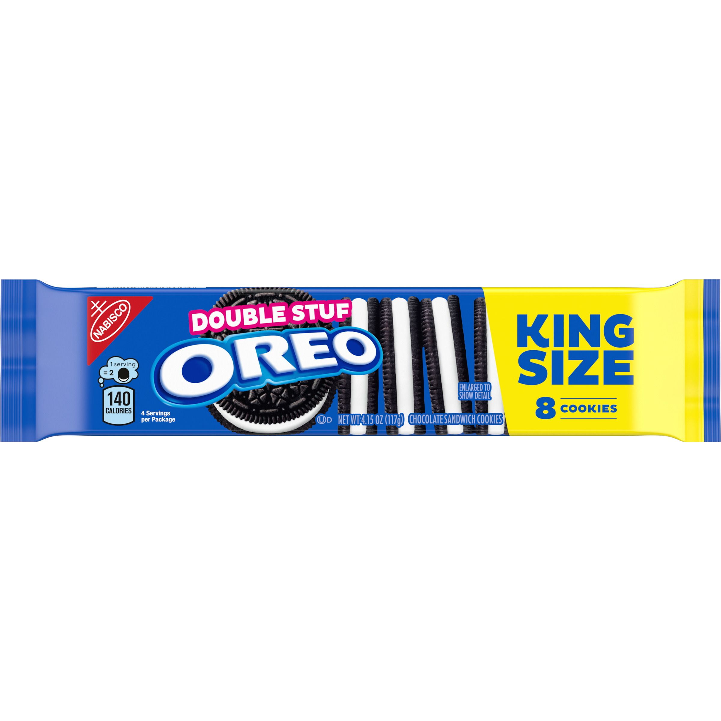 NABISCO OREO ORIGINAL DOUBLE STUF KING SIZE COOKIES 4.15 OZ