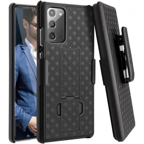 Case Belt Clip for Samsung Galaxy Note 20 - Holster Swivel Cover Kickstand Armor for Galaxy Note 20