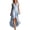 Blue dress 05, variant on Easter Dress Sleeveless Solid V-Neck High Low Ruffle Hem Maxi Dress, Casual Flowy Summer Dress for Party Vacation Maxi Dress