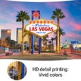 thumbnail image 4 of 5 x 3 ft Las Vegas Night City Party Photo Backdrop Welcome to Las Vegas Casino Poker Movie Themed Photo Background Portraits Birthday Party Vacation Travel Photo Booth Prop, 4 of 5