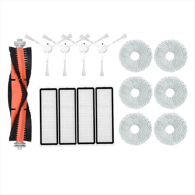 Para Robot Aspirador X10 + X10 Plus B101GL Repuestos Accesorios Filtro Hepa Bolsa de Polvo Trapo Soporte para Fregona Caja de Polvo