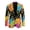 Abstract Splatter, variant on Slim Fit Single Button Blazer for Business and Events, Polyester Breathable Mens Blazer Suit Jacket with Paint Splatter Pattern