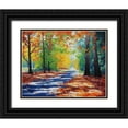 thumbnail image 1 of Gercken, Graham 18x15 Black Ornate Wood Framed with Double Matting Museum Art Print Titled - Road Through Mt. Wilson, 1 of 4