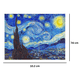 thumbnail image 3 of Rompecabezas Mini Noche Estrellada: Van Gogh 150 Piezas De Plástico Piecerelax, 3 of 4
