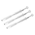 thumbnail image 4 of 3 piezas Pinzas para recoger bolas de perforación, pinzas profesionales de aleación de 4 puntas para cuentas de diamantes de imitación, herramienta de recogida plateada, 4 of 10