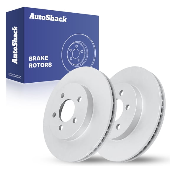AutoShack 11.02" (280 mm) Front Vented Brake Rotors Coated | Replacement for 2007-2010 Chevrolet Cobalt 2007-2010 Pontiac G5 | 2-PC Set | ArmorStop
