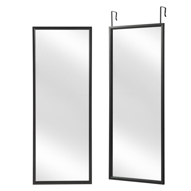 NeuType Over The Door Mirror Full Length, 47"x18" Door Mirror Full
