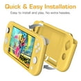 thumbnail image 6 of Full Body Protector Case for Nintendo Switch Lite Travel Cover Grip Yellow, 6 of 7