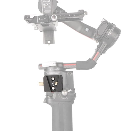 ZGCINE VR-04 Mini V Mount Plate for DJI Ronin S2/S3 Stabilizer V Mount Battery V-Lock Plate Adapter