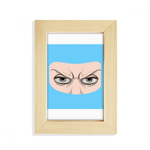 Serious Solemn Majesty Face Desktop Display Photo Frame Picture Art Painting 5x7 inch
