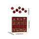 thumbnail image 3 of Christmas Decorations 16 Piece Flocked Christmas Balls Christmas Decoration SetMultiple Styles Of Christmas Tree Decorations Can Also Be Used For Other Party, 3 of 6