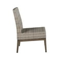thumbnail image 3 of Steve Silver Marina Gray Aluminum Patio Side Chair, 3 of 12