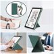 thumbnail image 5 of Estuche protector delgado inteligente Soledad cuero suave con solapa para Fire HD10 plus 2021 magnéticos ángulos de visión verde, 5 of 6