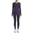 thumbnail image 2 of ClimateRight by Cuddl Duds Long Sleeve Crew Neck Base Layer Top (Women's), 1 Count, 1 Pack, 2 of 5