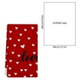 thumbnail image 3 of Valentine's Day Themed Dish Towels, Set of 1 Super Soft 23.6x15.8 Inch Kitchen Towels for Drying Dishes, Absorbent Tea Towels for Cooking & Baking, Festive Holiday Kitchen Decor, 3 of 6