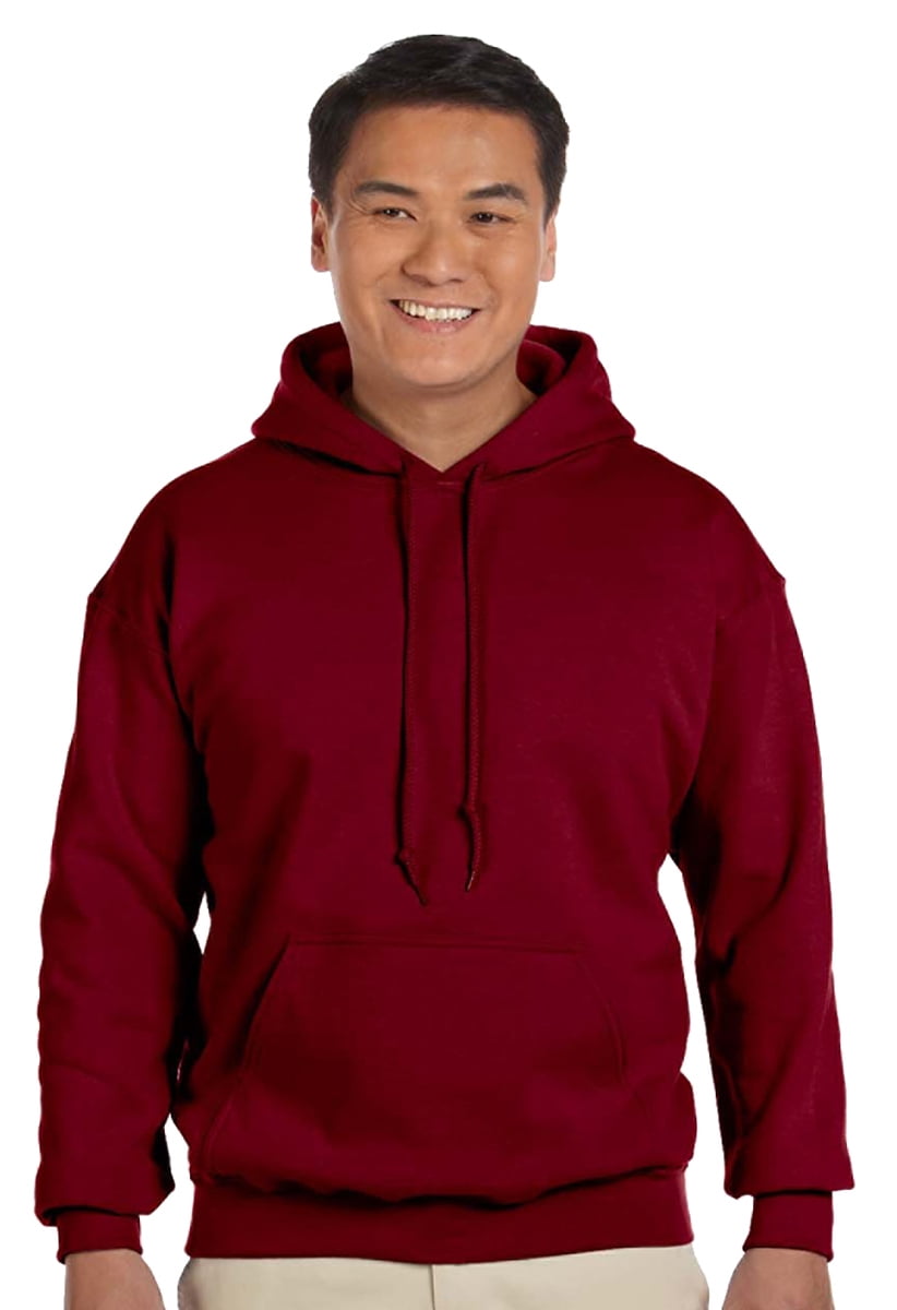 Gildan G185 Heavy Blend Men's Hoodie -Garnet-3X-Large - Walmart.com