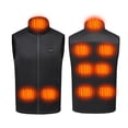 thumbnail image 1 of Chaleco Con Calefacción Usb Inteligente De Control Dual Para Deportes Al Aire Libre, Chaleco Eléctrico Y Cálido Para Montañismo, Chaleco A Prueba De Viento Para Otoño E Invierno Eigraketly OD015617-02, 1 of 6