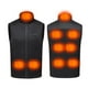 thumbnail image 1 of Chaleco Con Calefacción Usb Inteligente De Control Dual Para Deportes Al Aire Libre, Chaleco Eléctrico Y Cálido Para Montañismo, Chaleco A Prueba De Viento Para Otoño E Invierno Moyic OD015617-05, 1 of 6