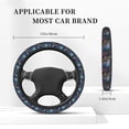 thumbnail image 3 of Balery Rainbow Astronaut Space Landscape Fundas elásticas antideslizantes para volante, funda protectora universal para hombre y mujer, 15 pulgadas, accesorios para coche., 3 of 6