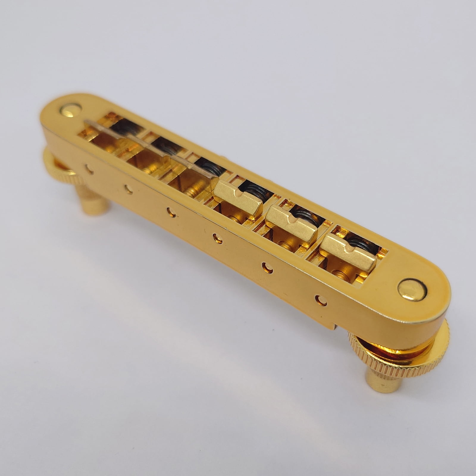 Gold Tune-O-Matic Vintage Design ABR-1 JB Guitar Bridge for LP, SG, Fly V Electric Guitars Replacement Parts