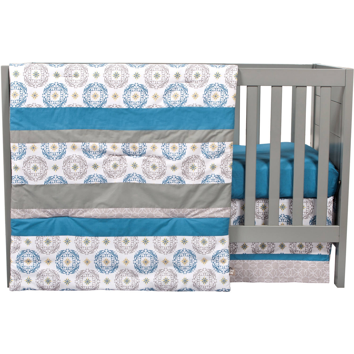 Trend Lab 3-Piece Monaco Crib Bedding Set