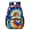 Red and Yellow-2, variant on Red and Yellow Tie Dye Pattern 17" School Backpacks for Teens,Waterproof Oxford Fabric,S-Shape Padded Straps for School,Travel,Hiking,Camping